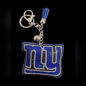 New York Giants Bag Charm Keychain